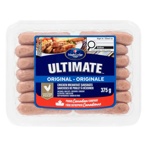 Frozen Ultimate Sausage Original Chicken 375 g