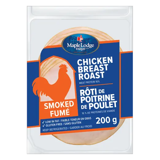 Gluten-Free Smoked Chicken Breast 200 g