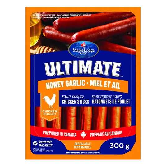 Honey Garlic Chicken Sticks 300 g