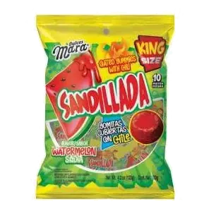 Dulces Mara King Size Sandillada Candy, 4.2oz