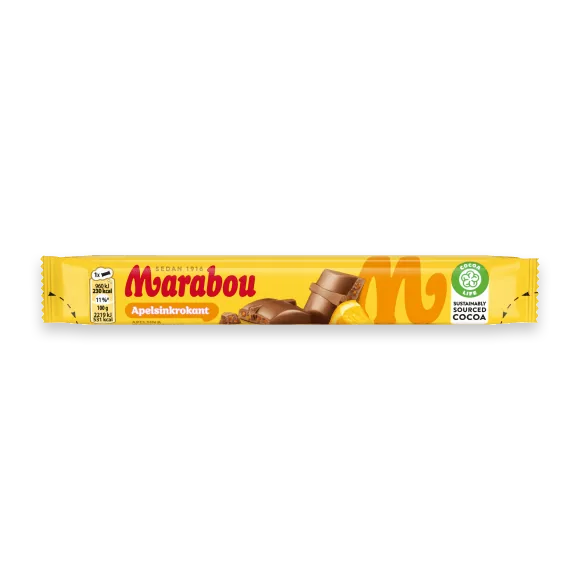 Apelsinkrokant Mjölkchoklad