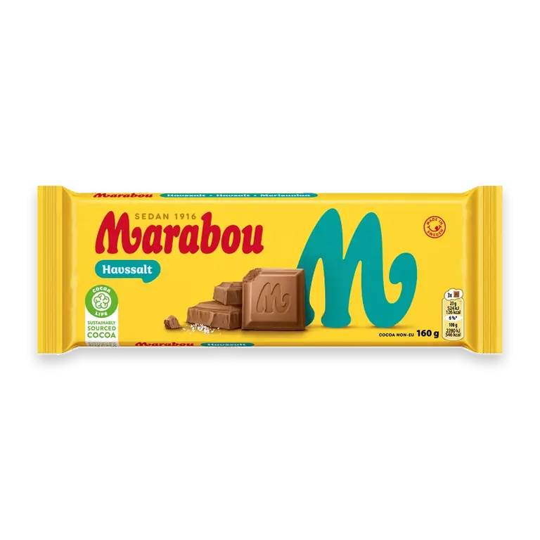 Chokladkaka Havssalt 160g