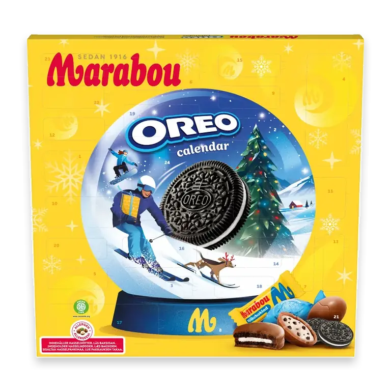 Chokladkalender Oreo LTD 275g