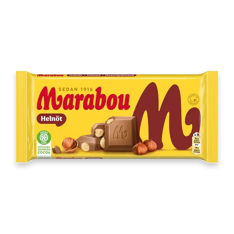 Mjölkchoklad Helnöt 200g