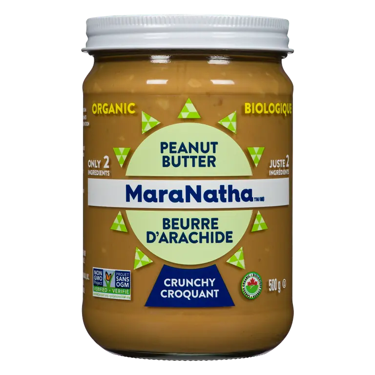 Organic Peanut Butter Crunchy 500 g