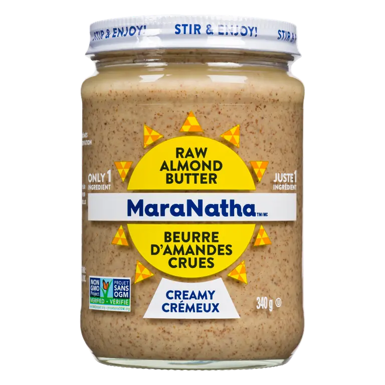 Raw Almond Butter Creamy 340 g