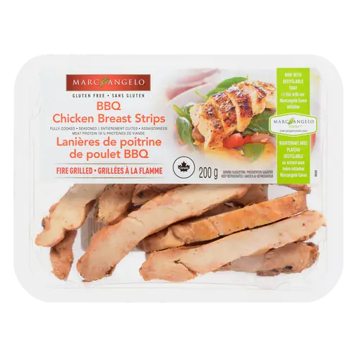 Marcangelo Gluten-Free Chicken Strips Fully Cooked BBQ 200 g
