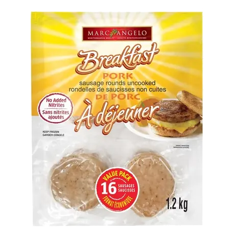 Breakfast Patties Pork 1.2 kg