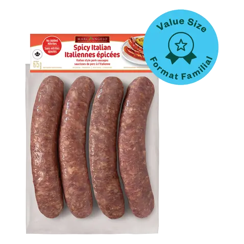 Frozen Sausages Hot Italian Jumbo 675 g