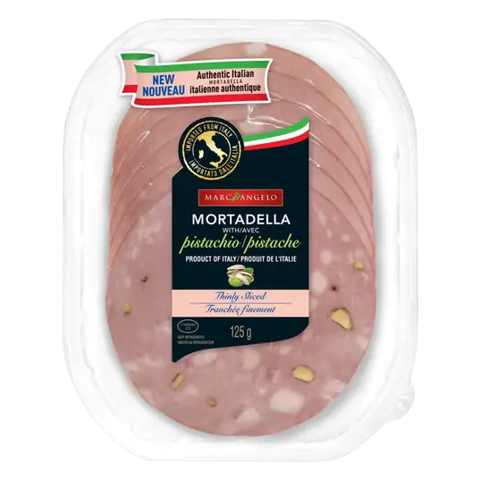 Mortadella With Pistachio Thin Sliced 125 g