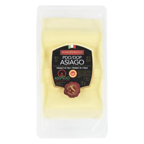 Sliced Cheese Provolone Asiago 70 g