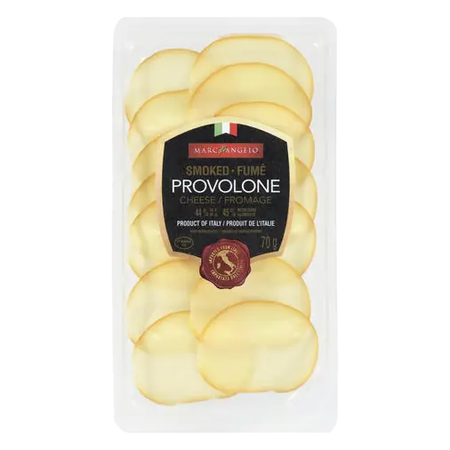 Sliced Cheese Smoked Provolone 70 g