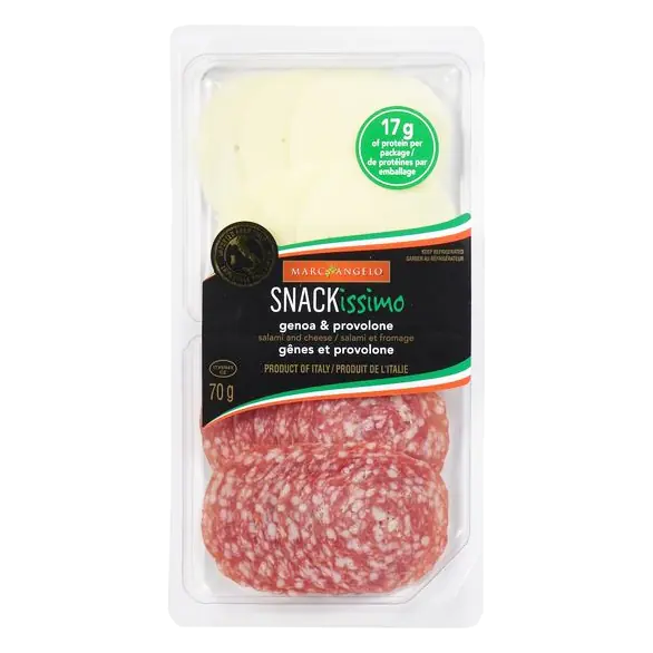 Snackissimo Genoa Salami & Provolone Cheese 70 g