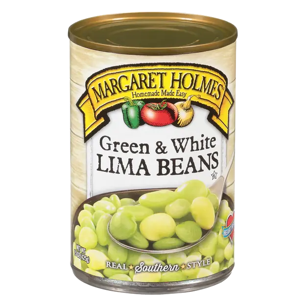 Green & White Lima Beans