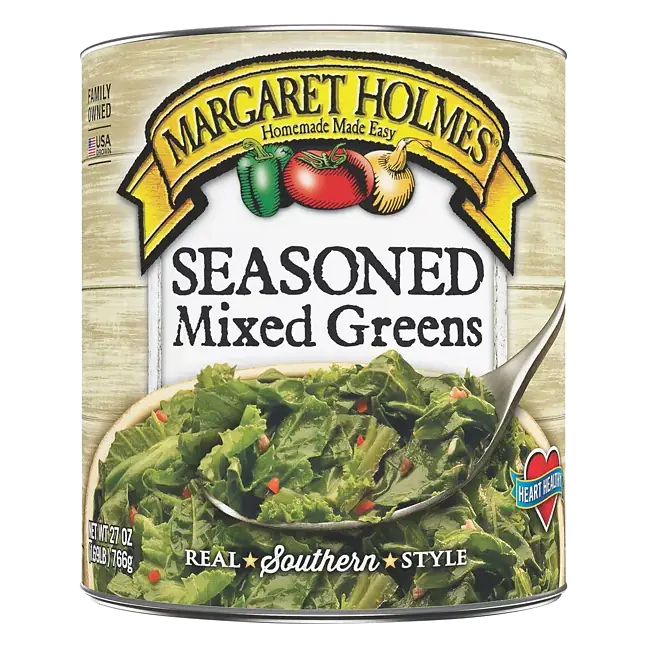 Mixed Greens, Seasoned