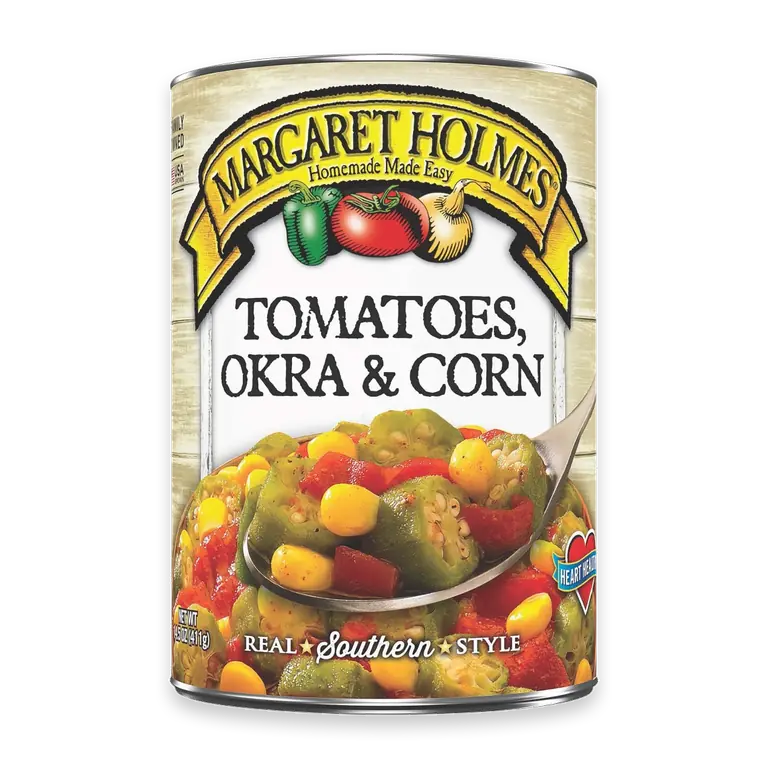 Tomatoes Okra and Corn