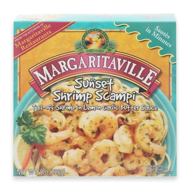 Sunset Shrimp Scampi