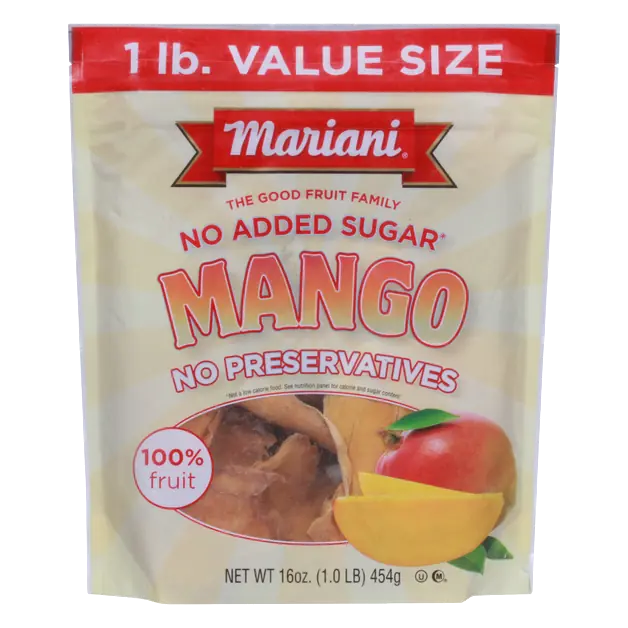 Family No Sugar Added Dried Fruit Mango
