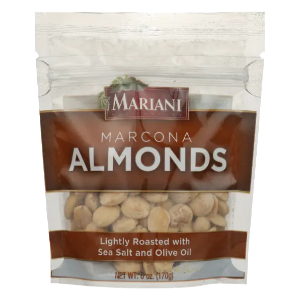 Lightly Roasted Marcona Almonds with Sea Salt and Olive Oil
