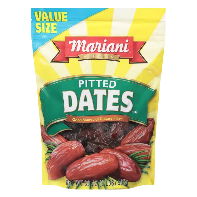 Premium Dates Pitted Value Size