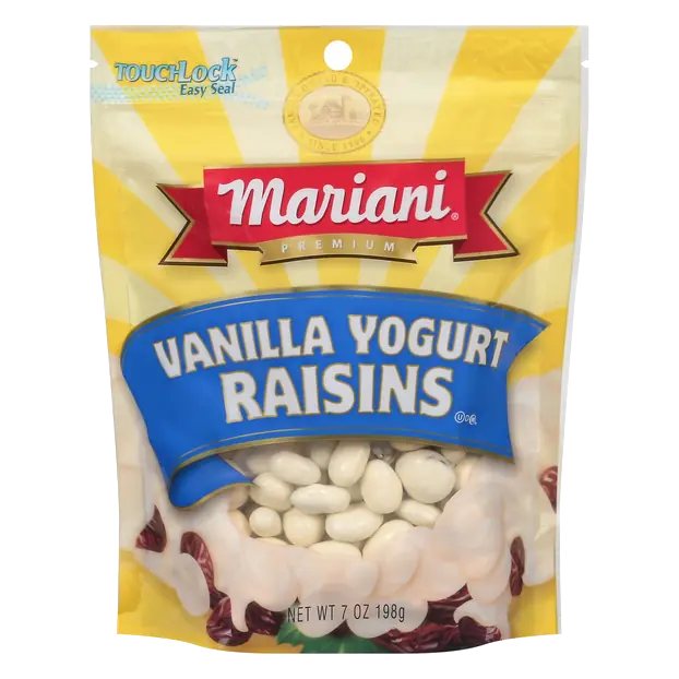 Premium Vanilla Yogurt Covered Raisins