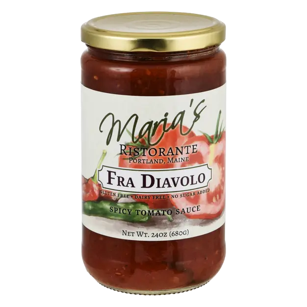 No Sugar Added Fra Diavolo Spicy Tomato Basil Pasta Sauce