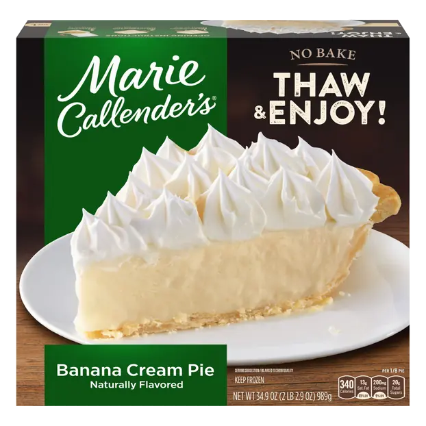 Banana Cream Pie Frozen
