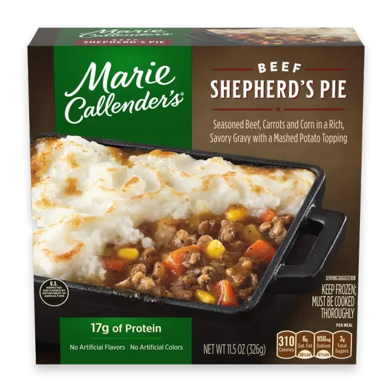 Beef Shepherd's Pie Frozen Meal