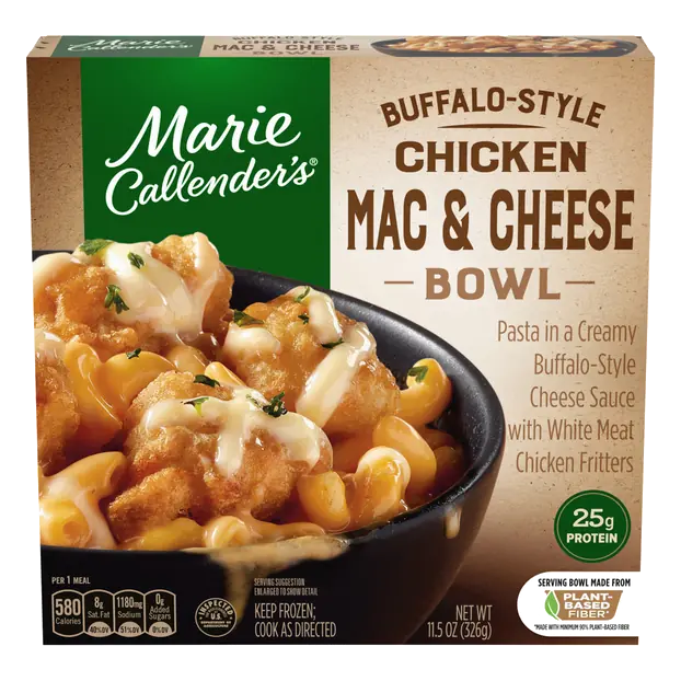 Buffalo Style Chicken Mac & Cheese Bowl Frozen Meal