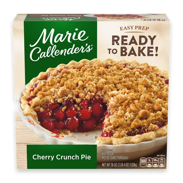 Cherry Crunch Pie Frozen Dessert