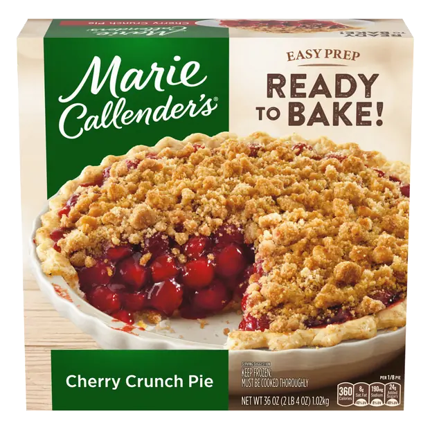 Cherry Crunch Pie Frozen