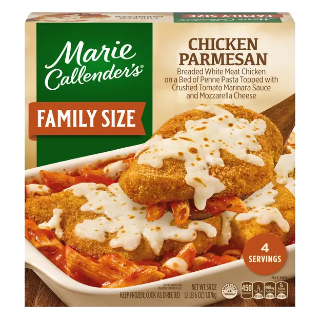 Chicken Parmesan & Penne Pasta Family Size Frozen Meal