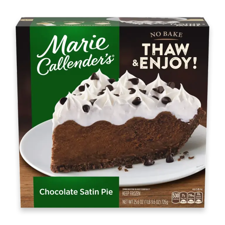 Chocolate Satin Pie Frozen