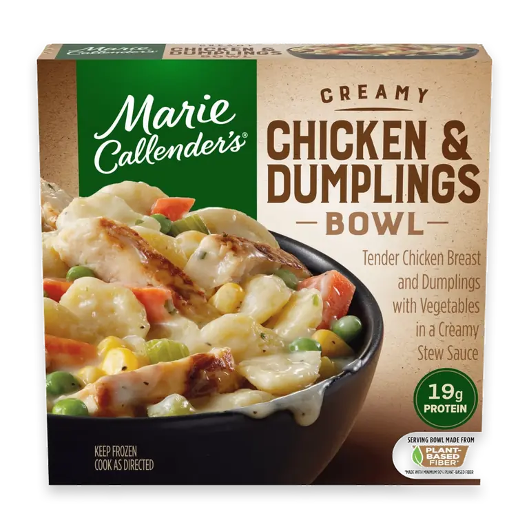 Creamy Chicken & Dumplings Bowl