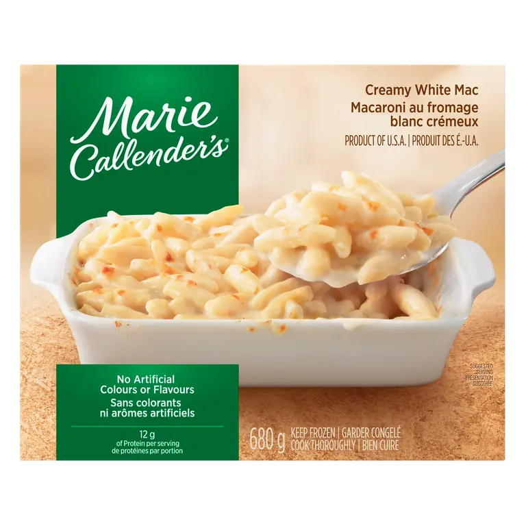Frozen Entrée Creamy White Mac 680 g