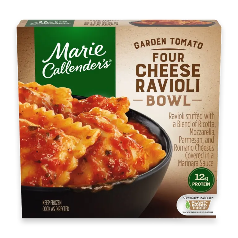 Garden Four Cheese Ravioli Bowl