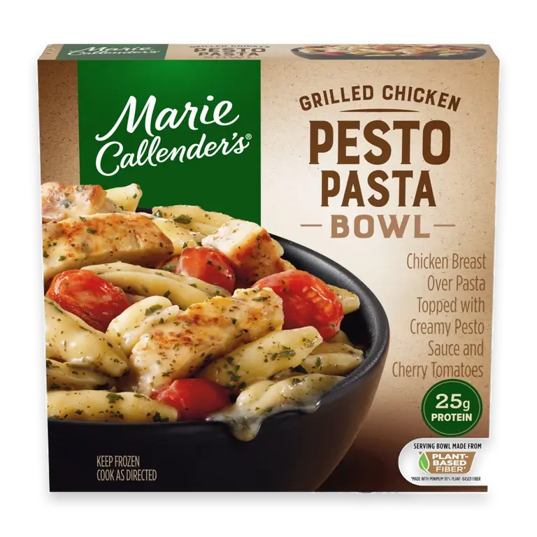 Grilled Chicken Pesto Pasta Bowl