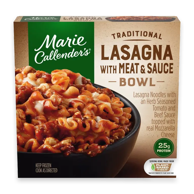 Lasagna With Meat & Sauce Bowl