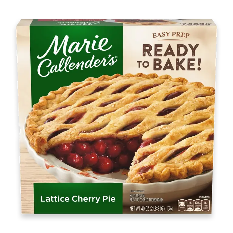 Lattice Cherry Pie Frozen Dessert