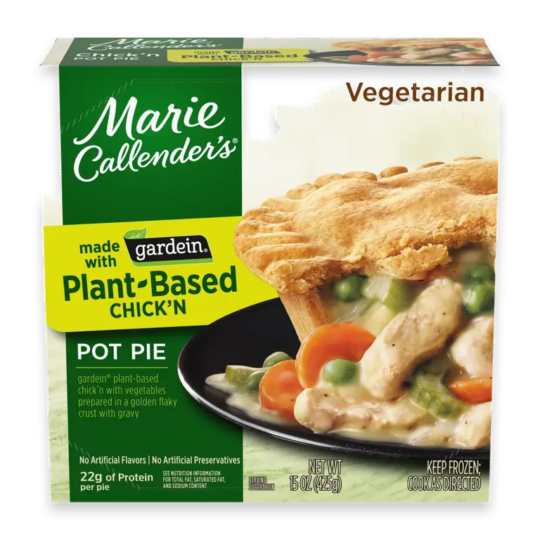 Plant-Based Gardein Chick'N Pot Pie Frozen Meal