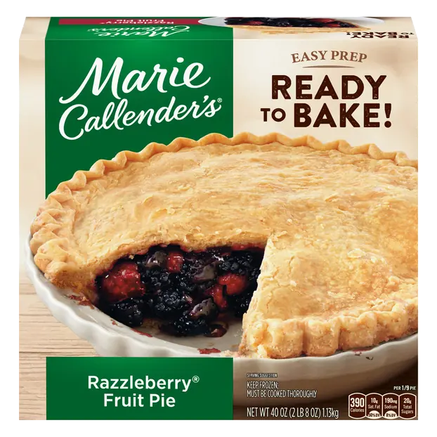 Razzleberry Fruit Pie Frozen