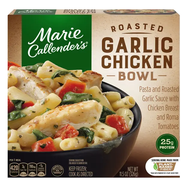 Roasted Garlic Chicken Bowl Frozen Meal