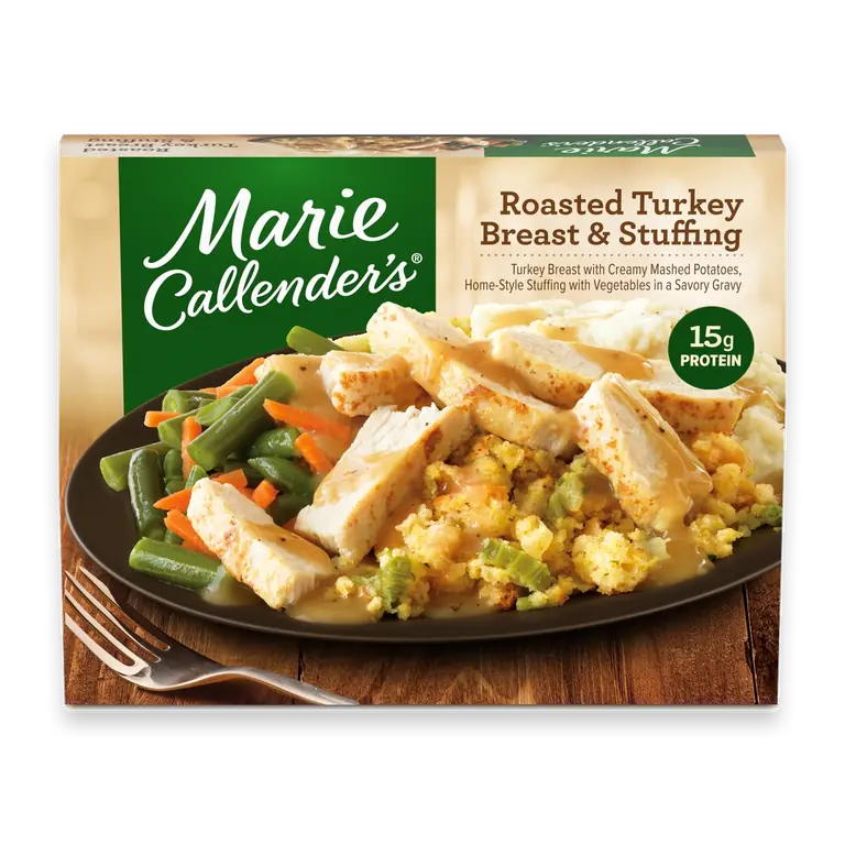 Roasted Turkey Breast & Stuffing, Frozen Meal