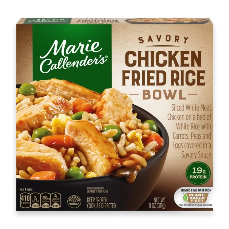 Savory Chicken Fried Rice Bowl Frozen Meal