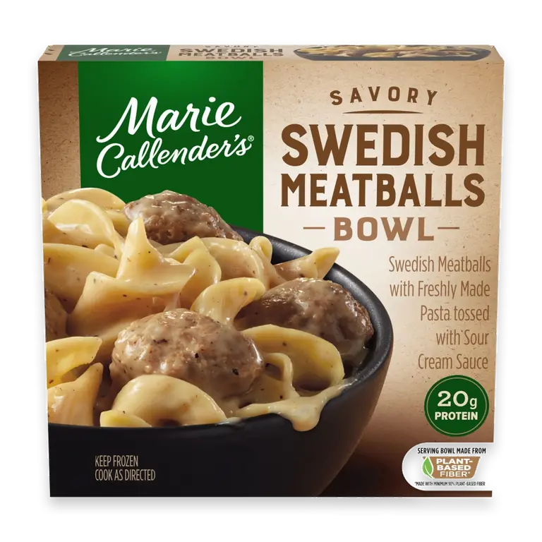 Savory Swedish Meatballs Bowl