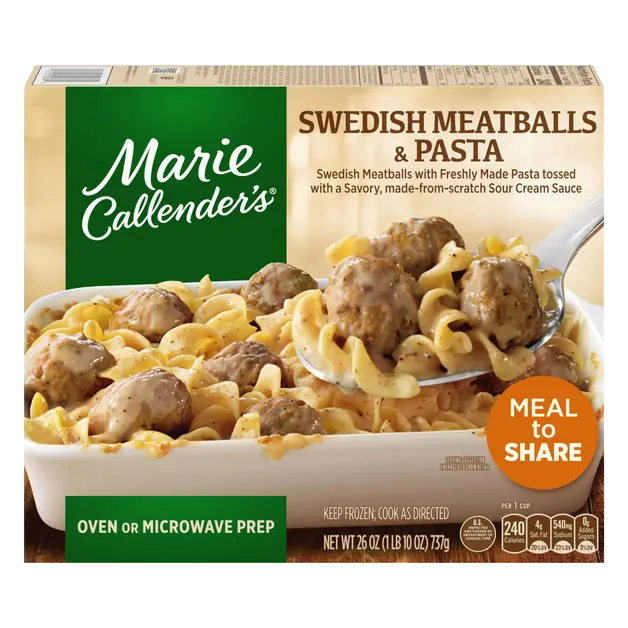 Swedish Meatballs & Pasta Frozen Meal to Share