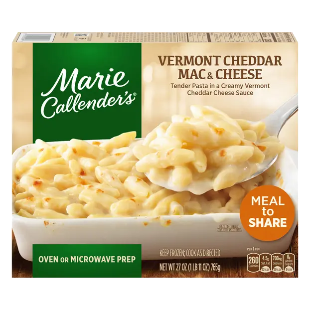Vermont White Cheddar Mac & Cheese Frozen Meal To Share