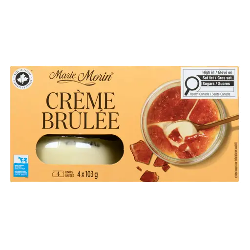 Dessert Crème Brulee 4 X 110 g