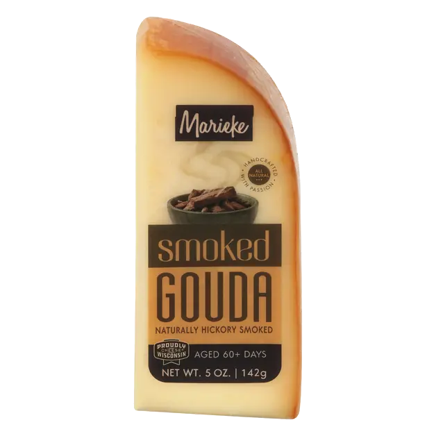 Smoked Gouda Cheese Wedge