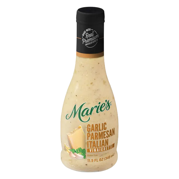 Gluten Free Garlic Parmesan Italian Vinaigrette Dressing